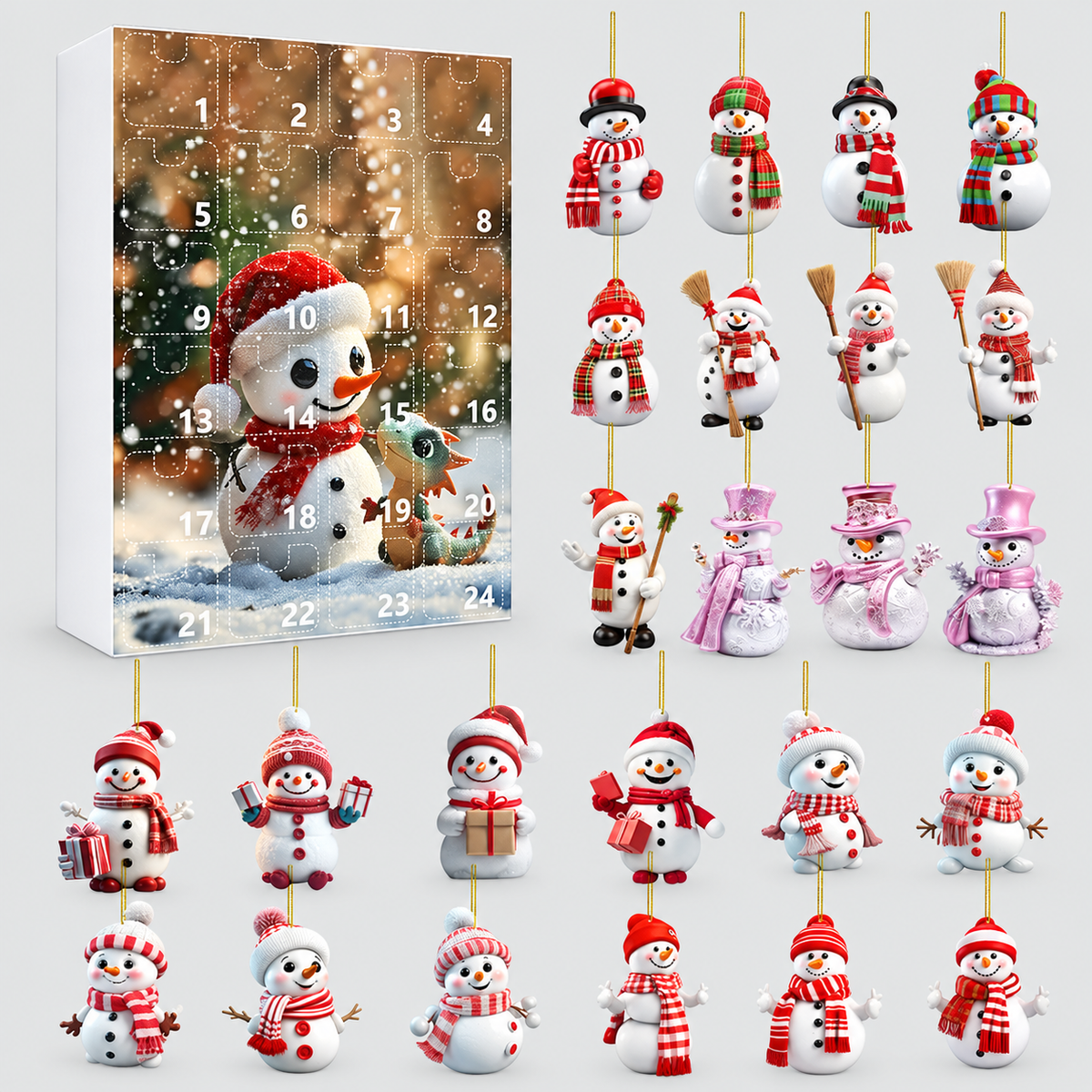 24-Day Kids Christmas Advent Calendar