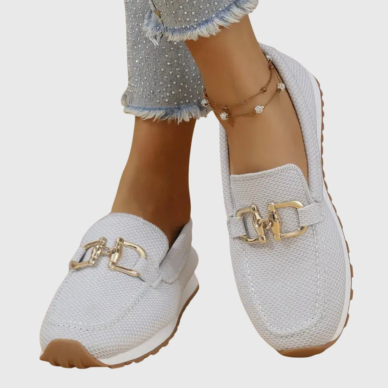 Caitlin | Women's Orthopedic Buckle Loafer Shoes