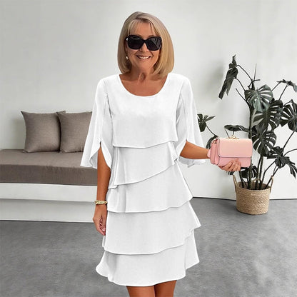 Gracelyn | Women’s Summer Ruffled Midi Dress