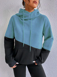 Tina | Women's Elegant High Neckline Hoodie
