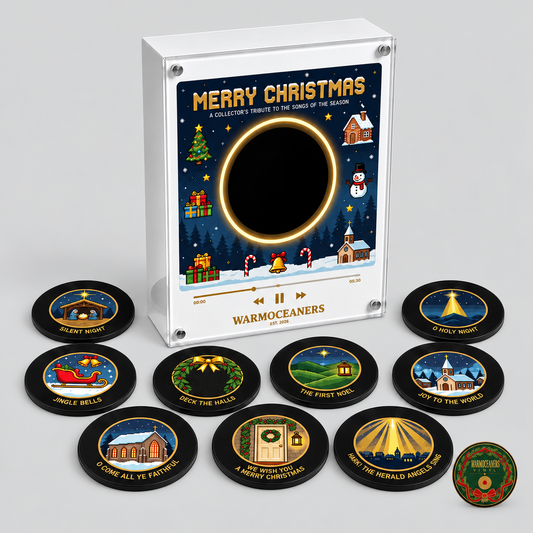 Festive Christmas Musical Decoration with 9 Extra Discs