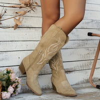 Wren | Women's Zipper Pointed Toe Cowboy Boots