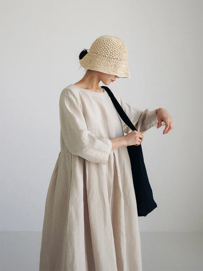 Salem | Women’s Casual Linen Maxi Dress