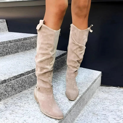 Teena | Women’s Knee High Cowboy Boots