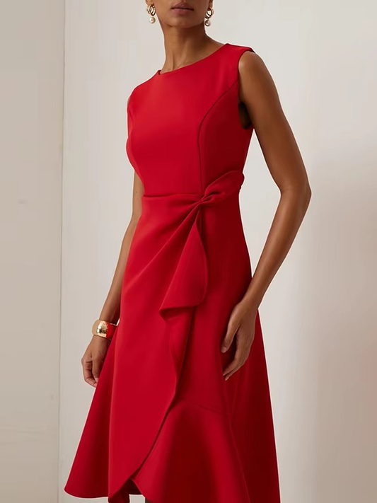 June | Women's Sleeveless Midi Evening Dress
