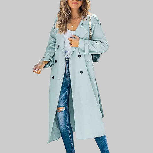 Ines | Women's Classic Belted Trenchjacket