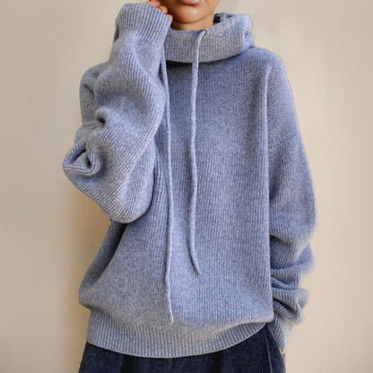 Noorlyn | Women’s Knitted Relaxed Fit Hoodie