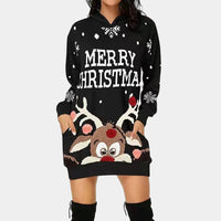 Elizabeth | Women's Cosy Maxi Christmas Party Dress