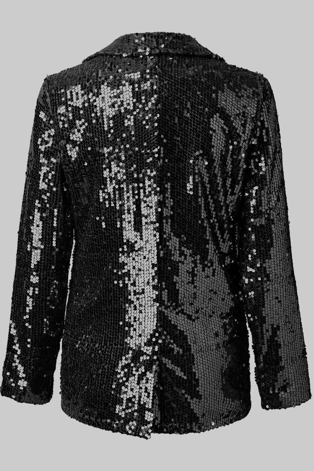 Elizabeth | Women's Glittering Sequin Blazer