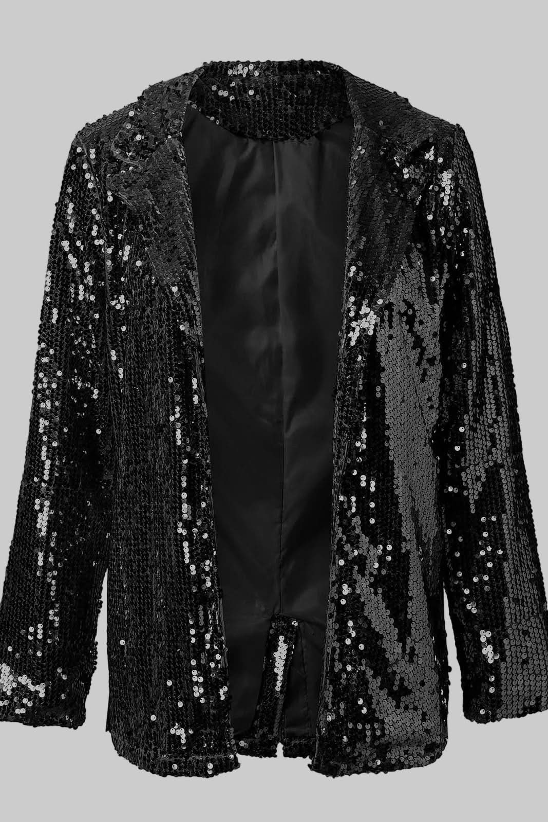 Elizabeth | Women's Glittering Sequin Blazer