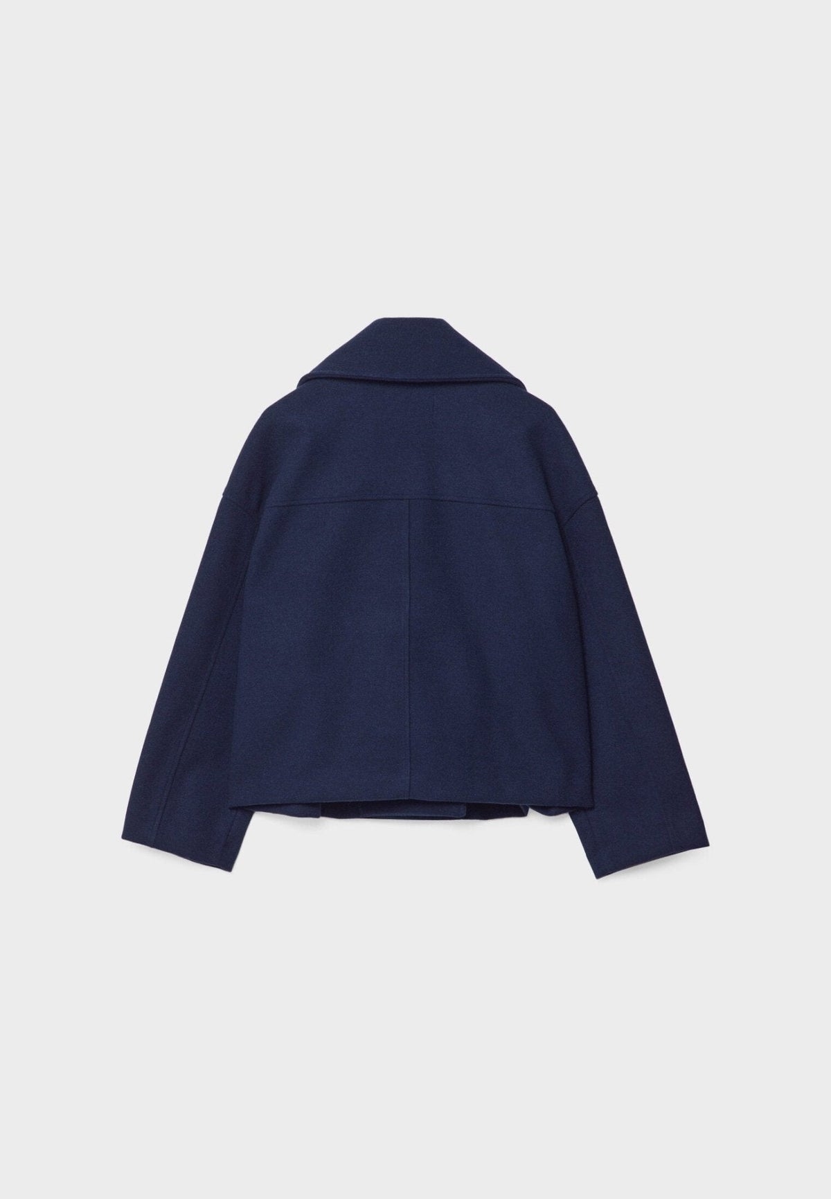 Elspeth | Women's Cropped Wool Pea Coat