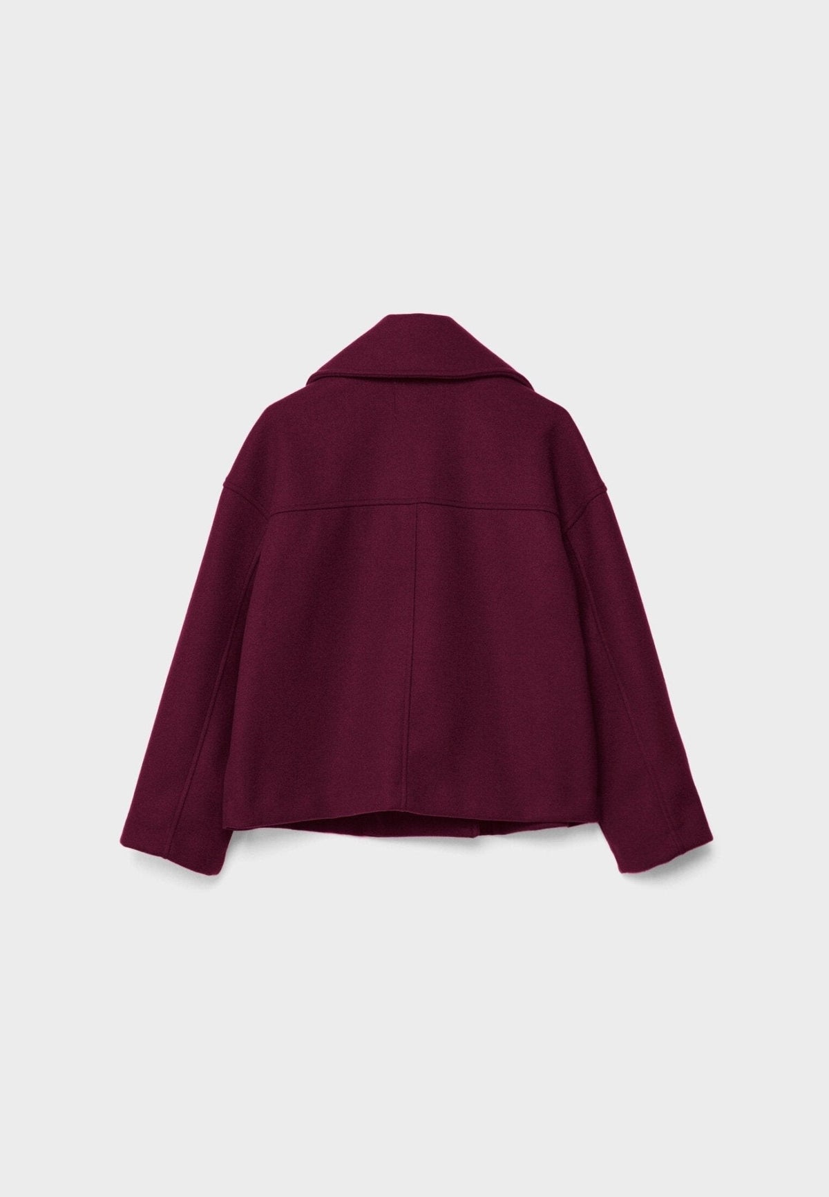 Elspeth | Women's Cropped Wool Pea Coat
