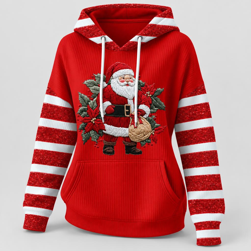Frances | Women's Hooded Knitted Christmas Jumper