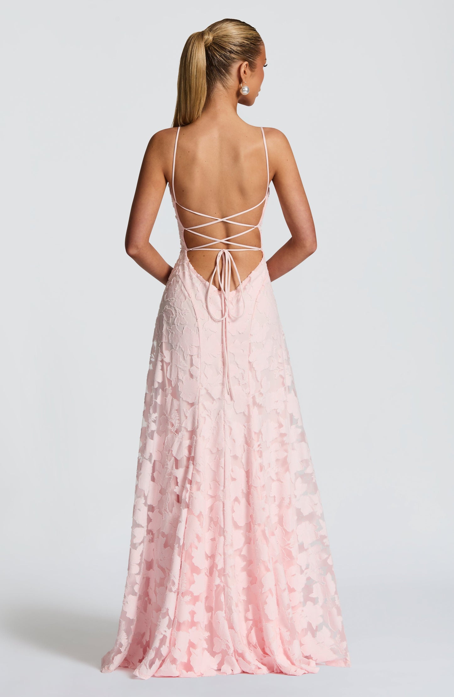 Melinda | Women's Formal Embroided Maxi Evening Dress