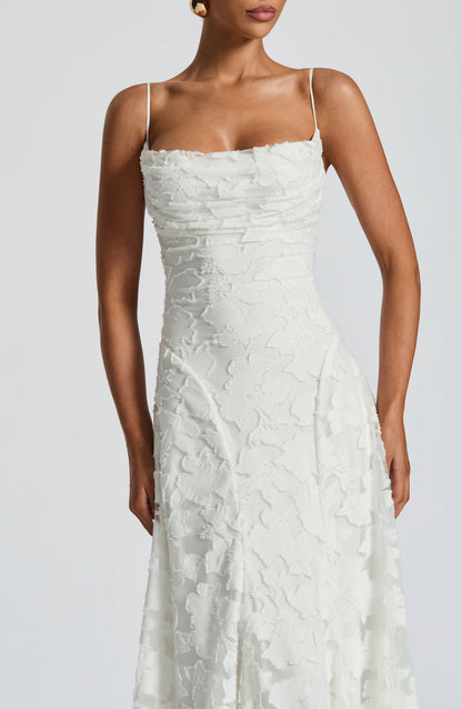 Melinda | Women's Formal Embroided Maxi Evening Dress