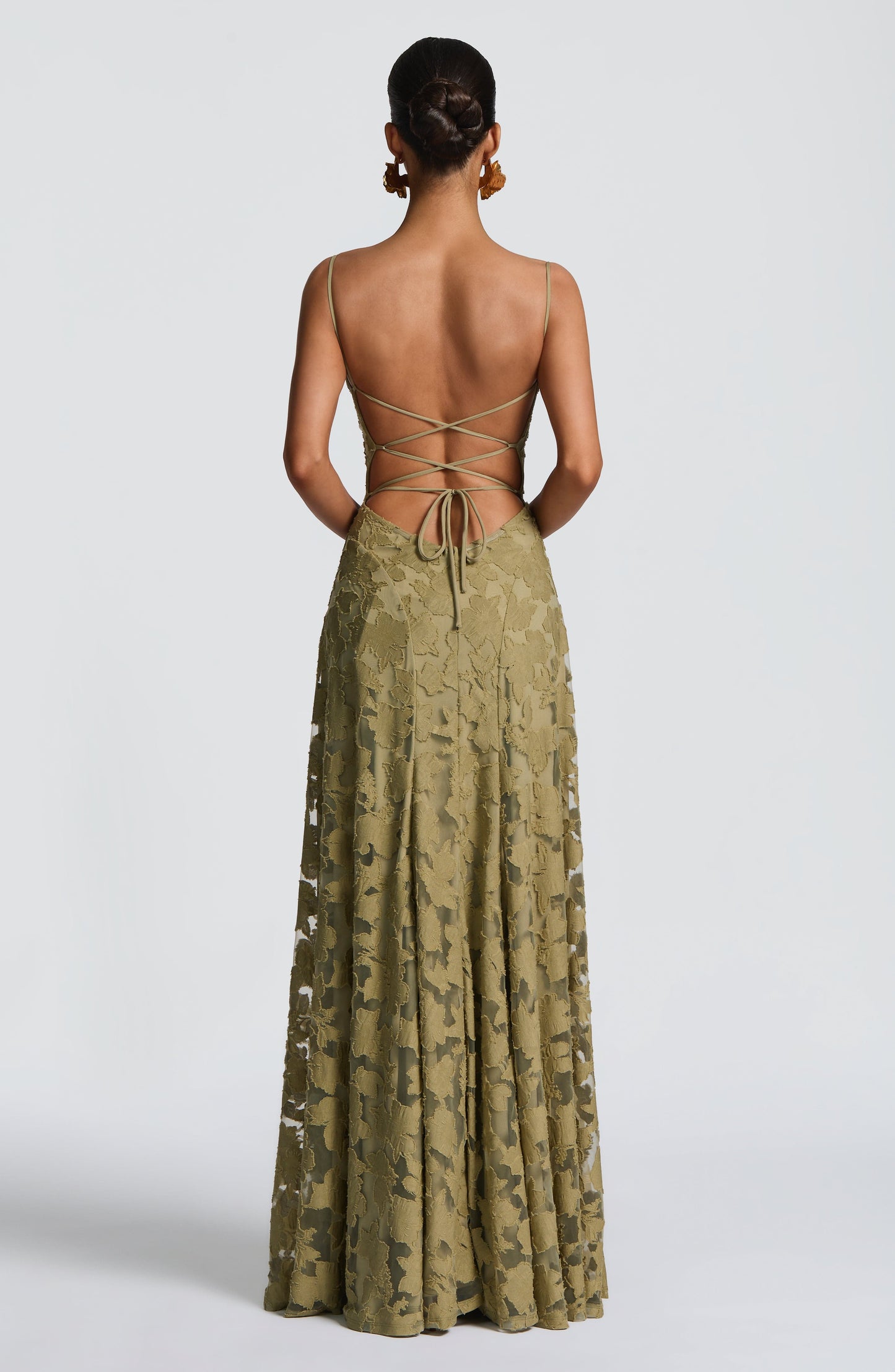 Melinda | Women's Formal Embroided Maxi Evening Dress