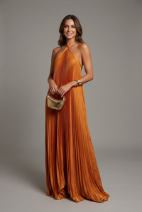 Vivian | Women's Halterneck Wedding Guest Dress