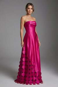 Yvette | Women's Strapless Wedding Guest Dress