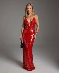 Laura | Women's Elegant Sequin Maxi Dress