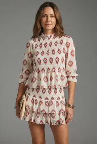 Olivia | Women's Tiered Mini Wedding Guest Dress