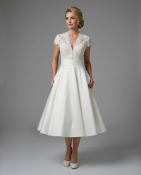 Emmalyn | Women’s Elegant Midi Wedding Guest Dress