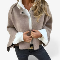 Hannah | Women's Button-Through Elegant Cashmere Jacket