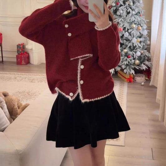 Helen | Women's Cosy Knitted Christmas Cardigan