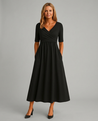 Charlotte | Women Elegant Fall Midi Dress