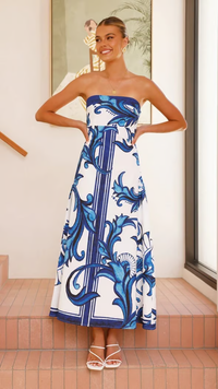 Grace | Women's Printed Wedding Guest Dress