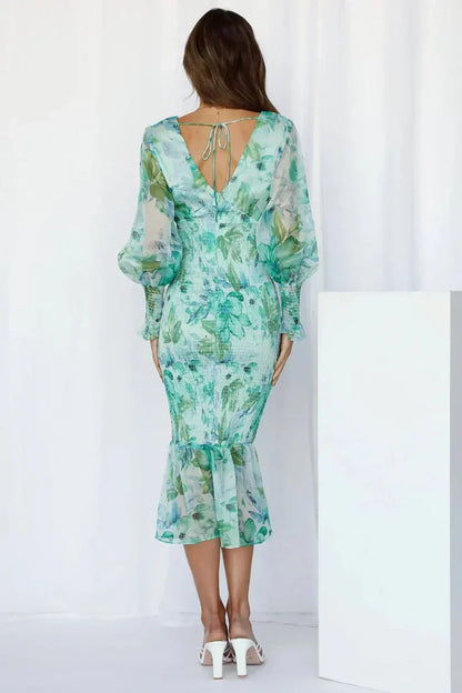 Blakely | Women’s Puff Sleeves Wedding Guest Dress