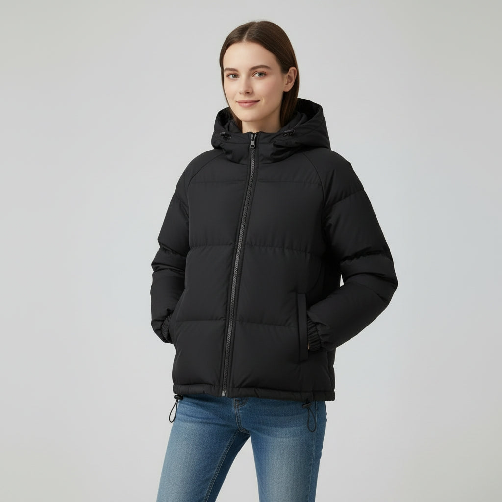 Jasmine | Women's Quilted Hooded Puffer Jacket