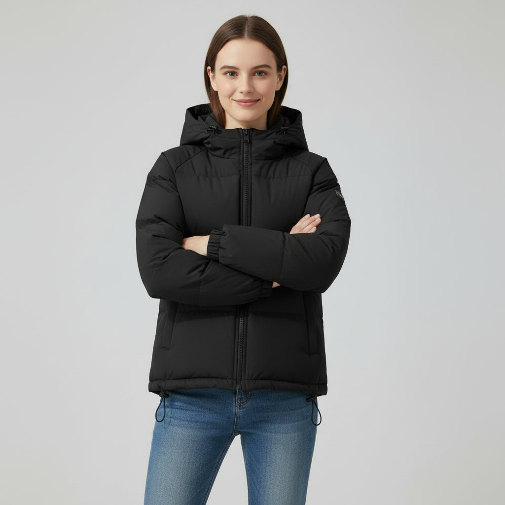Jasmine | Women's Quilted Hooded Puffer Jacket