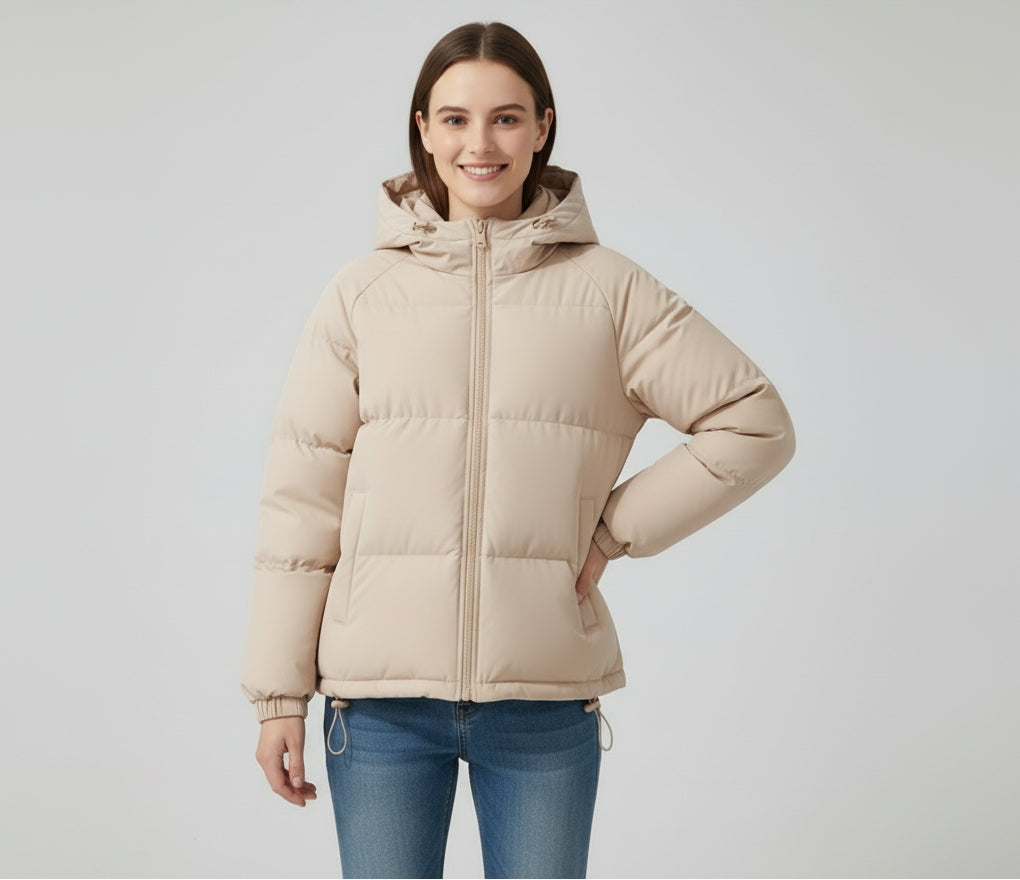 Jasmine | Women's Quilted Hooded Puffer Jacket