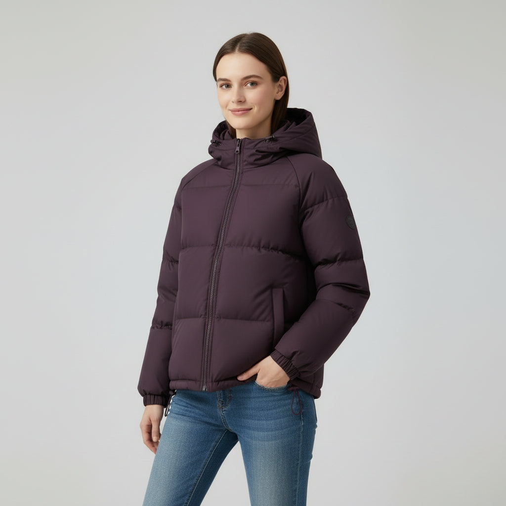 Jasmine | Women's Quilted Hooded Puffer Jacket