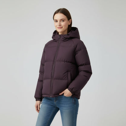 Jasmine | Women's Quilted Hooded Puffer Jacket