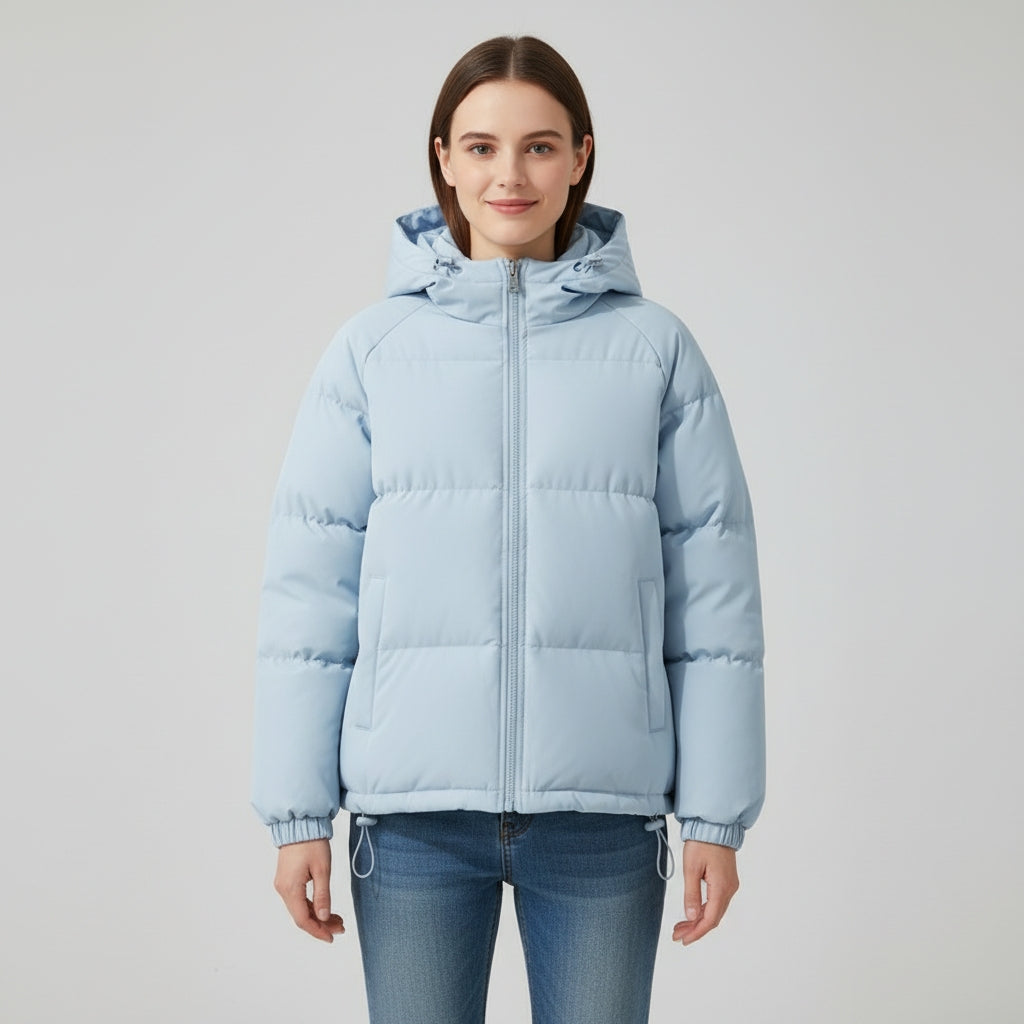 Jasmine | Women's Quilted Hooded Puffer Jacket