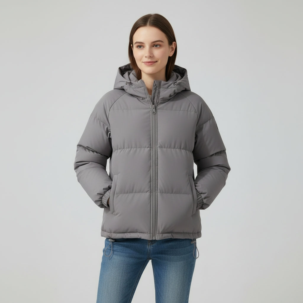 Jasmine | Women's Quilted Hooded Puffer Jacket