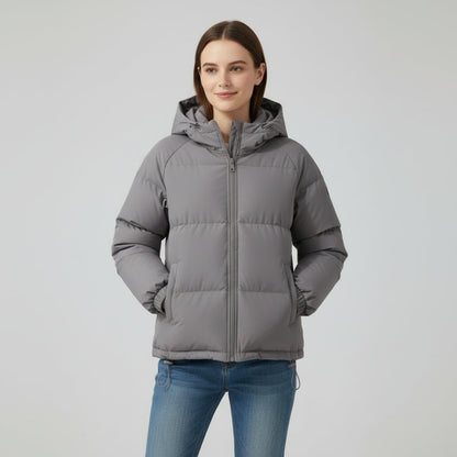 Jasmine | Women's Quilted Hooded Puffer Jacket