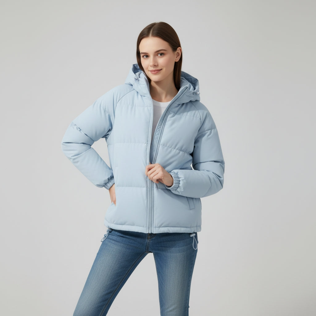 Jasmine | Women's Quilted Hooded Puffer Jacket