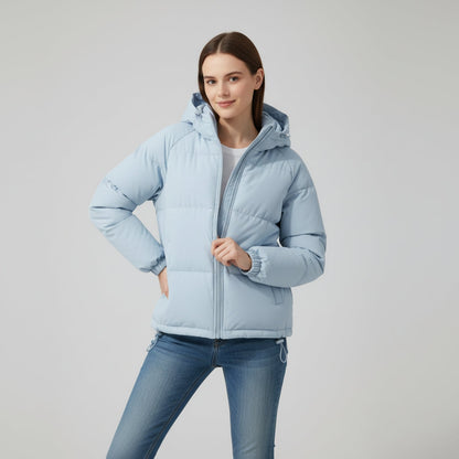 Jasmine | Women's Quilted Hooded Puffer Jacket
