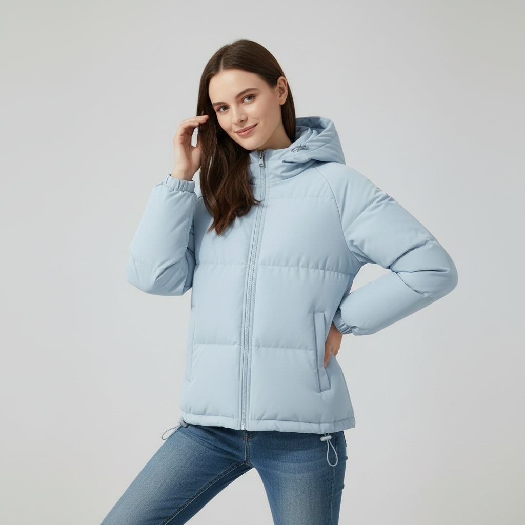 Jasmine | Women's Quilted Hooded Puffer Jacket