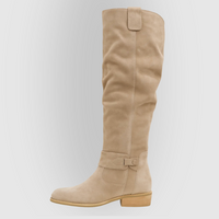 Karen | Women's Elegant Suede Knee-High Boots