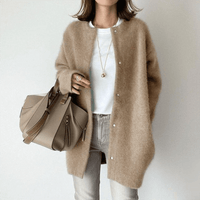 Xena | Women's Round Neck Longline Cardigan