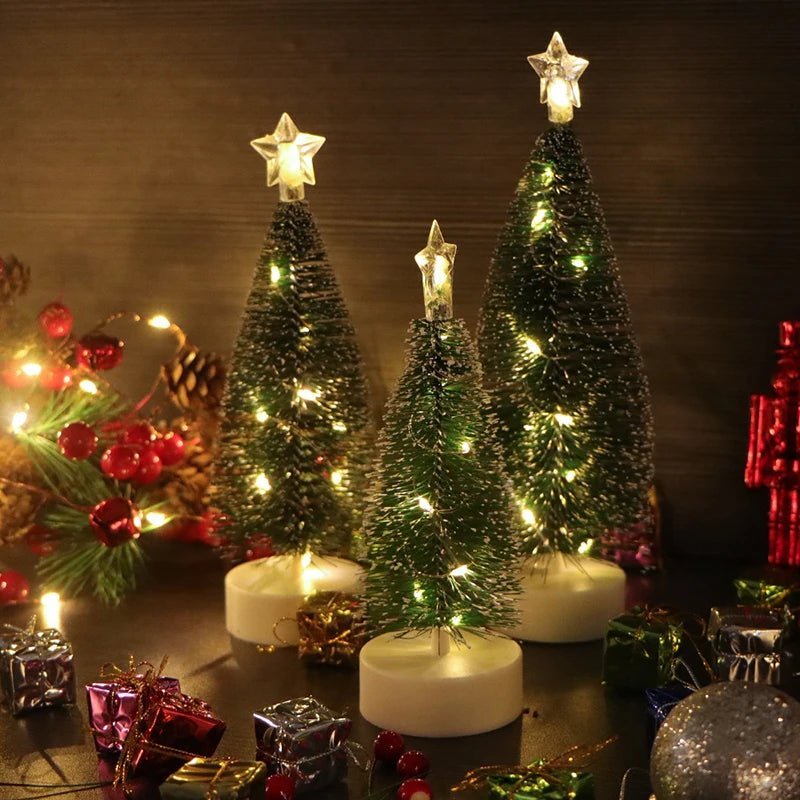 LED Christmas String Fairy Lights Miniature Tabletop Tree
