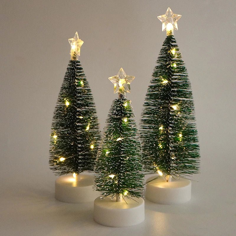 LED Christmas String Fairy Lights Miniature Tabletop Tree