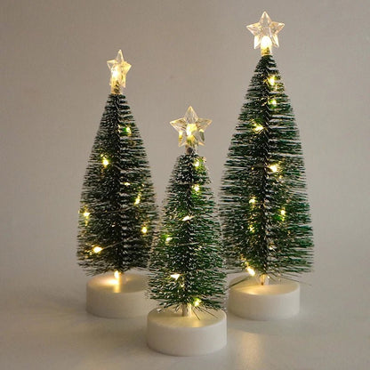 LED Christmas String Fairy Lights Miniature Tabletop Tree