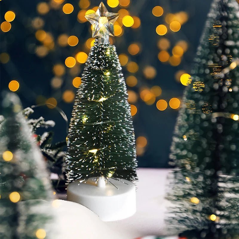 LED Christmas String Fairy Lights Miniature Tabletop Tree