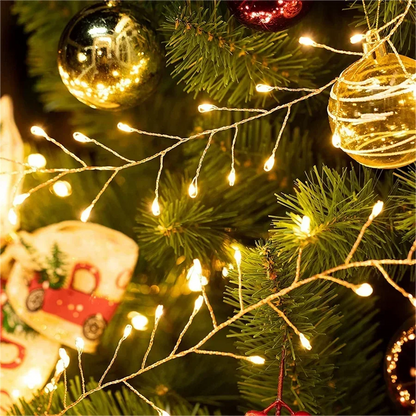 LED Christmas String Fairy Lights Warm White Cluster