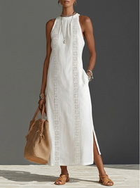 Uma | Women's Fall Sleeveless Midi Dress