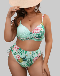 Ivy | Women's Plus Size Printed Bikini Set